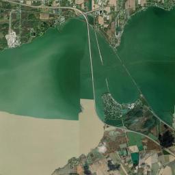 Gypsum Ohio Satellite Map