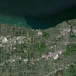 Rocky River Ohio Satellite Map