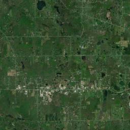 Yates Corners Ohio Satellite Map