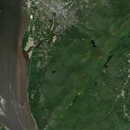 North Highland New York Satellite Map