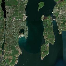 Narragansett Satellite Map