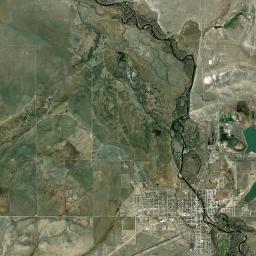 Saratoga Satellite Map