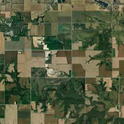 Earlham Satellite Map