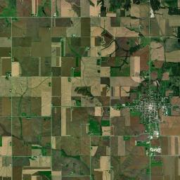 New Sharon Satellite Map