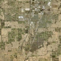 Monee Satellite Map