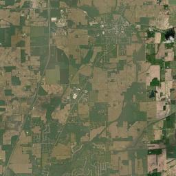 DeKalb County Satellite Map