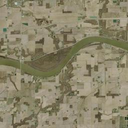 Texas Ohio Satellite Map