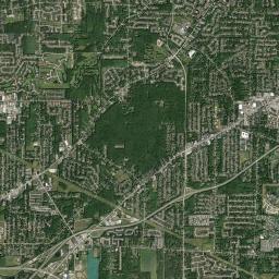 Pine Ridge Trailer Park Ohio Satellite Map