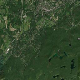 West Cornwall New York Satellite Map