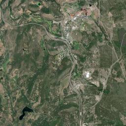 Black Butte California map(satellite map)