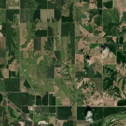Nance County Satellite Map