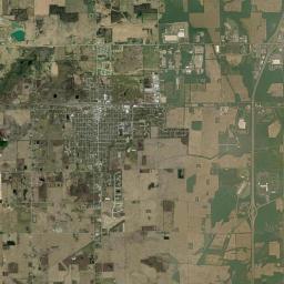 Garrett Satellite Map