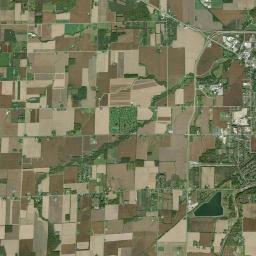 Stony Prairie Ohio Satellite Map
