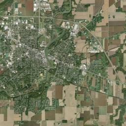 Fremont Ohio Satellite Map