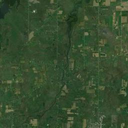 Hiram Rapids Ohio Satellite Map