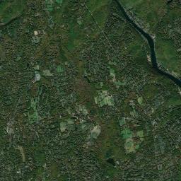 White Hills Connecticut Satellite Map