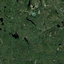 Winthrop Connecticut Satellite Map