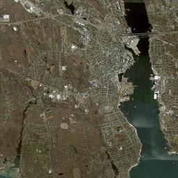 Jordan Connecticut Satellite Map