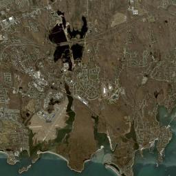 West Mystic Connecticut Satellite Map