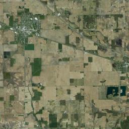 Bourbon Satellite Map