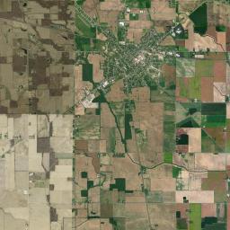 Hicksville Ohio Satellite Map