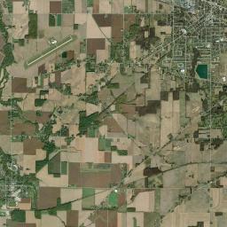 Oil Station Ohio Satellite Map