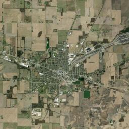 Bellevue Ohio Satellite Map