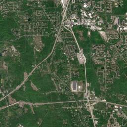 Boston Heights Ohio Satellite Map