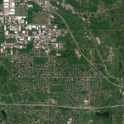 Western Reserve Estates Ohio Satellite Map