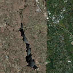 Rock Raymond Connecticut Satellite Map