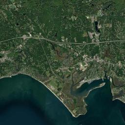 Middle Beach Connecticut Satellite Map