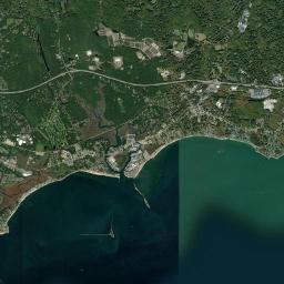 Grove Beach Connecticut Satellite Map