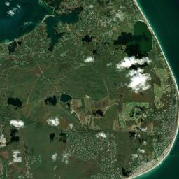 Nantucket County Satellite Map