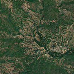 Paranésti Satellite Map
