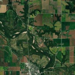 Wapello Satellite Map
