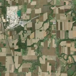 Old Fort Ohio Satellite Map