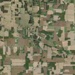 Hartland Station Ohio Satellite Map