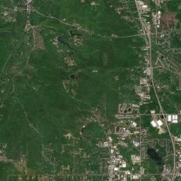 West Steels Corners Ohio Satellite Map