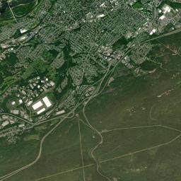 Ashley Satellite Map