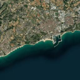 Vilanova i la Geltrú Satellite Map
