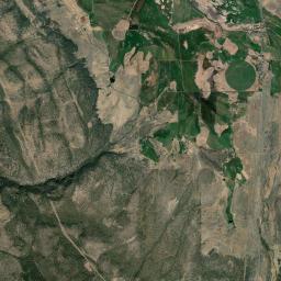 D Flourney California map(satellite map)
