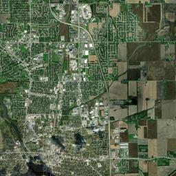 Bradley Satellite Map