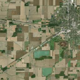 Nyes Mobile Home Park Ohio Satellite Map