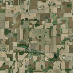 Bascom Ohio Satellite Map