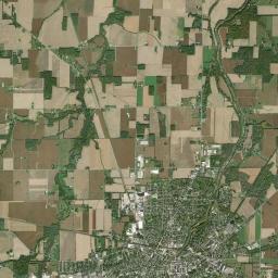 Tiffin Ohio Satellite Map