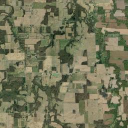 Peru Ohio Satellite Map