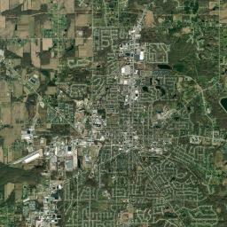 Medina Ohio Satellite Map