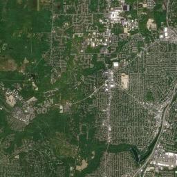 Northampton Center Ohio Satellite Map