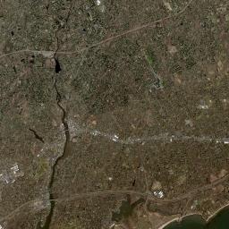 Greens Farms Connecticut Satellite Map