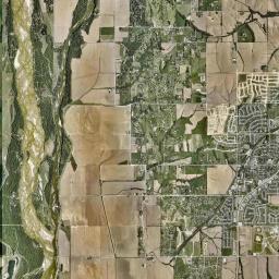 218 West Glenmore Drive Gretna NE Satellite Map